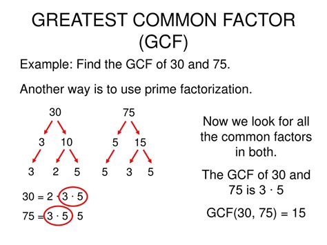 We will now calculate the prime factors of 70 and <b>75</b>, than find the <b>greatest common factor</b> (greatest common divisor (gcd)) of the numbers by matching the biggest common factor of 70 and <b>75</b>. . Gcf of 75